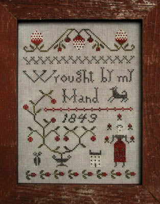 Wrought By My Hand - Pineberry Lane - Cross Stitch Pattern