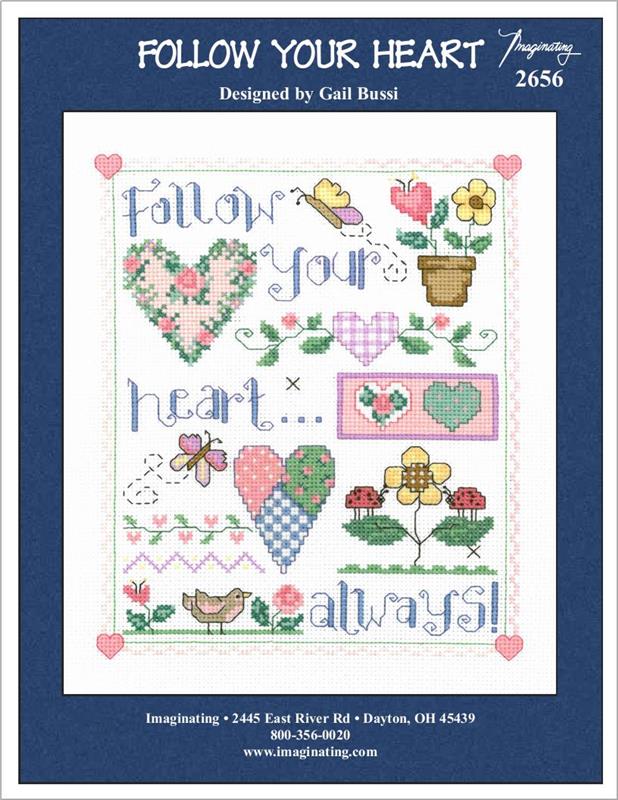 Follow Your Heart - Imaginating Inc. - Cross Stitch Pattern