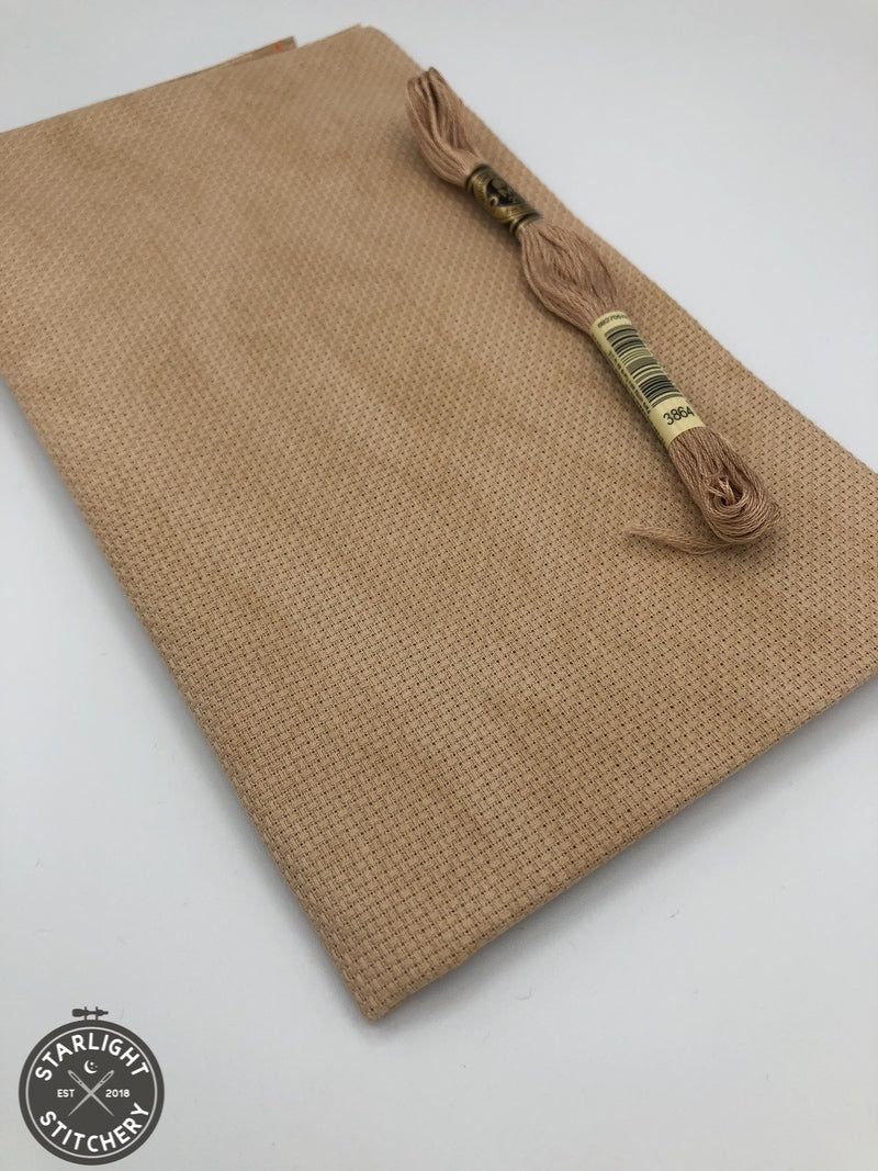 "Vintage Country Mocha" Zweigart - Cross Stitch Fabric