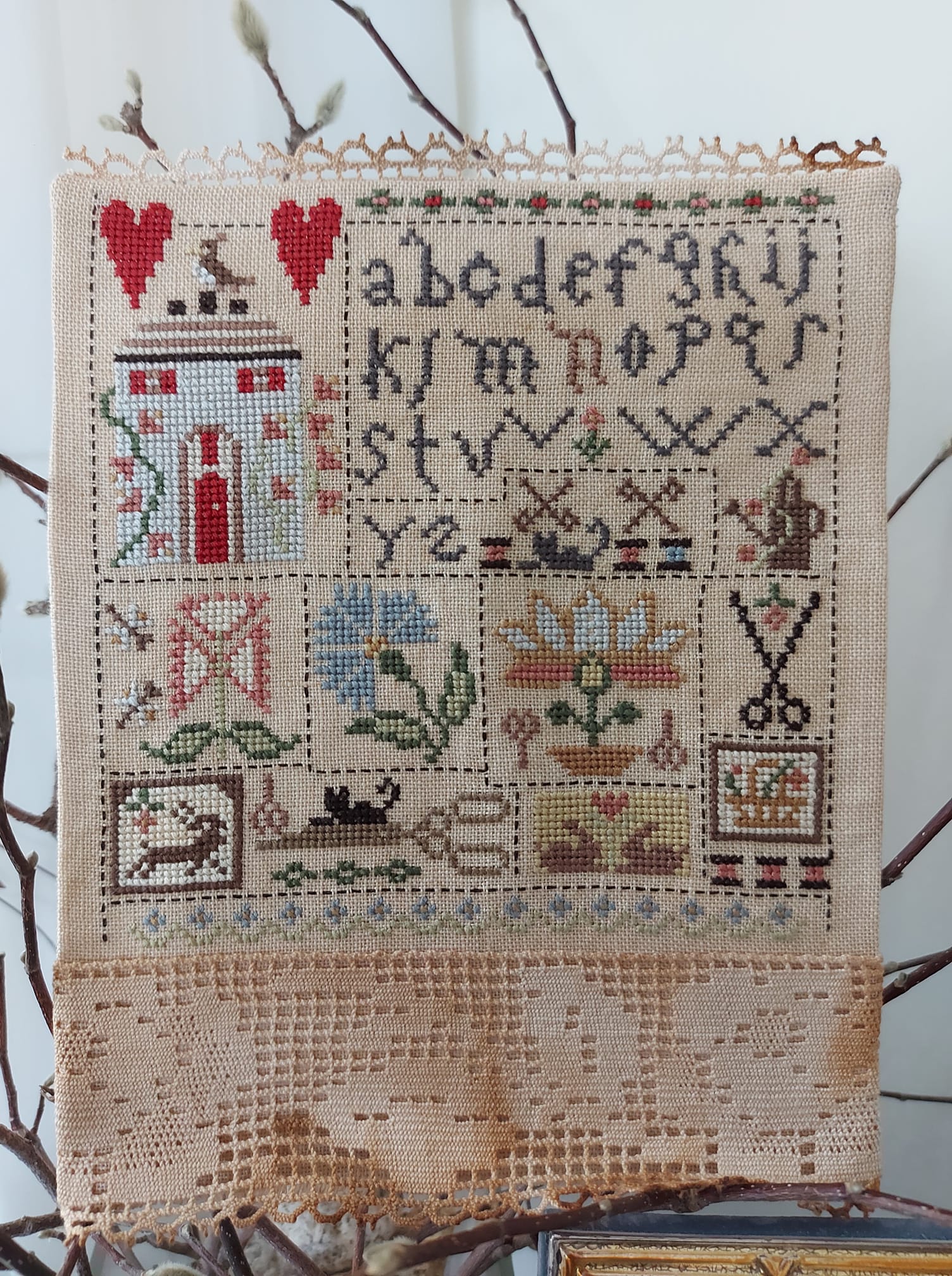 Embroidery Garden - Nikyscreations - Cross Stitch Pattern