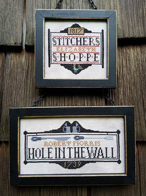 Tavern Signs Too - Carriage House Samplings - Cross Stitch Pattern