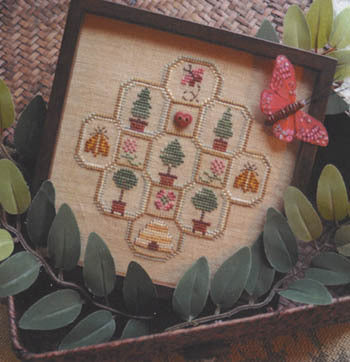 Bees & Trees - AnnaLee Waite Designs - Cross Stitch Pattern