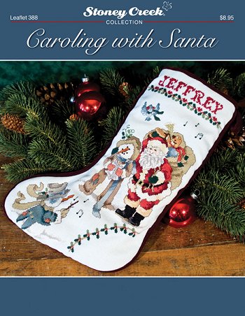 Caroling with Santa - Stoney Creek Collections - Cross Stitch Pattern
