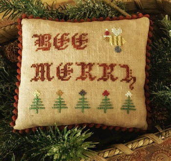 Bee Merry - Lucy Beam Love In Stitches - Cross Stitch Pattern