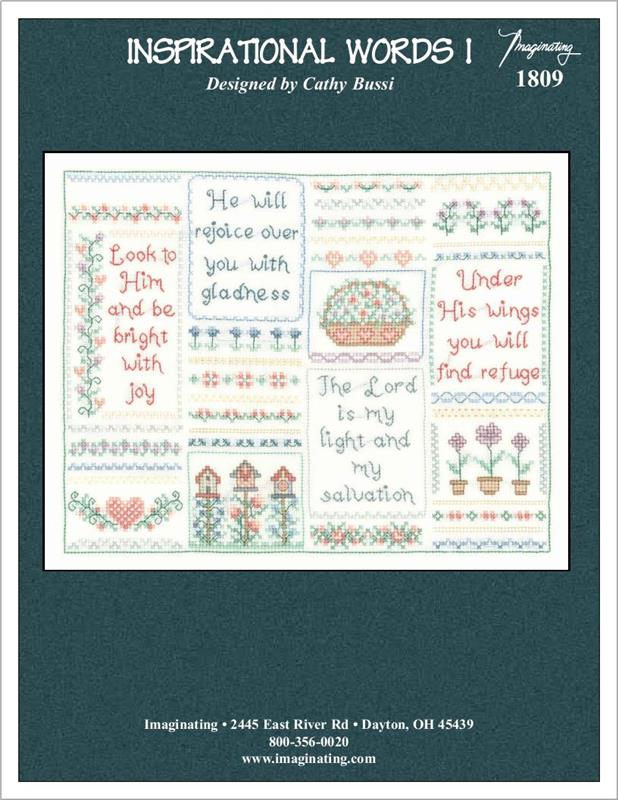 Inspirational Words I - Imaginating Inc. - Cross Stitch Pattern