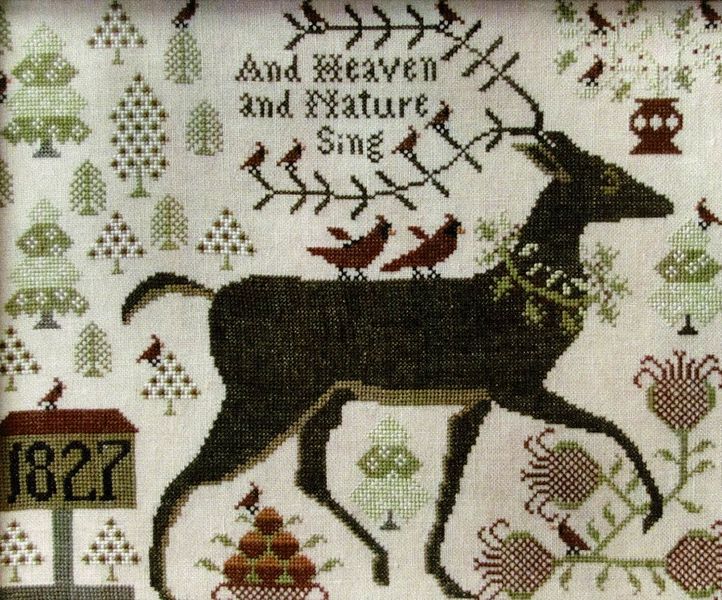 And Heaven and Nature Sing - Kathy Barrick - Cross Stitch Pattern