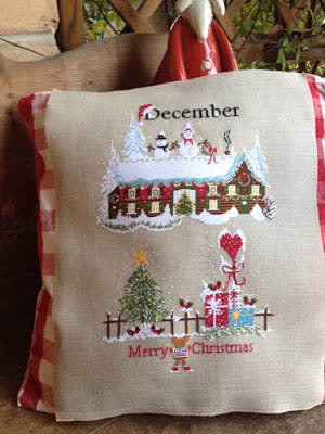 December - Lilli Violette - Cross Stitch Pattern