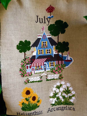 July - Lilli Violette - Cross Stitch Pattern