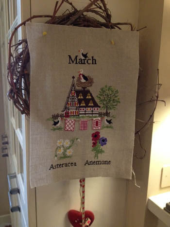 March - Lilli Violette - Cross Stitch Pattern