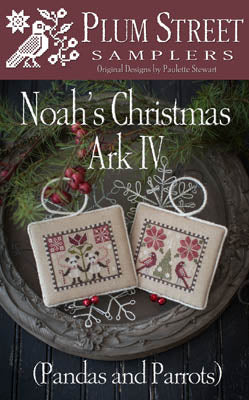 Noah’s Christmas Ark V: Hyenas and Sheep - Plum Street Samplers - Cross Stitch Pattern
