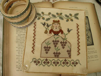 Autumn Girl - Nikyscreations - Cross Stitch Pattern
