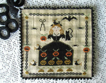 Halloween Girl - Nikyscreations - Cross Stitch Pattern