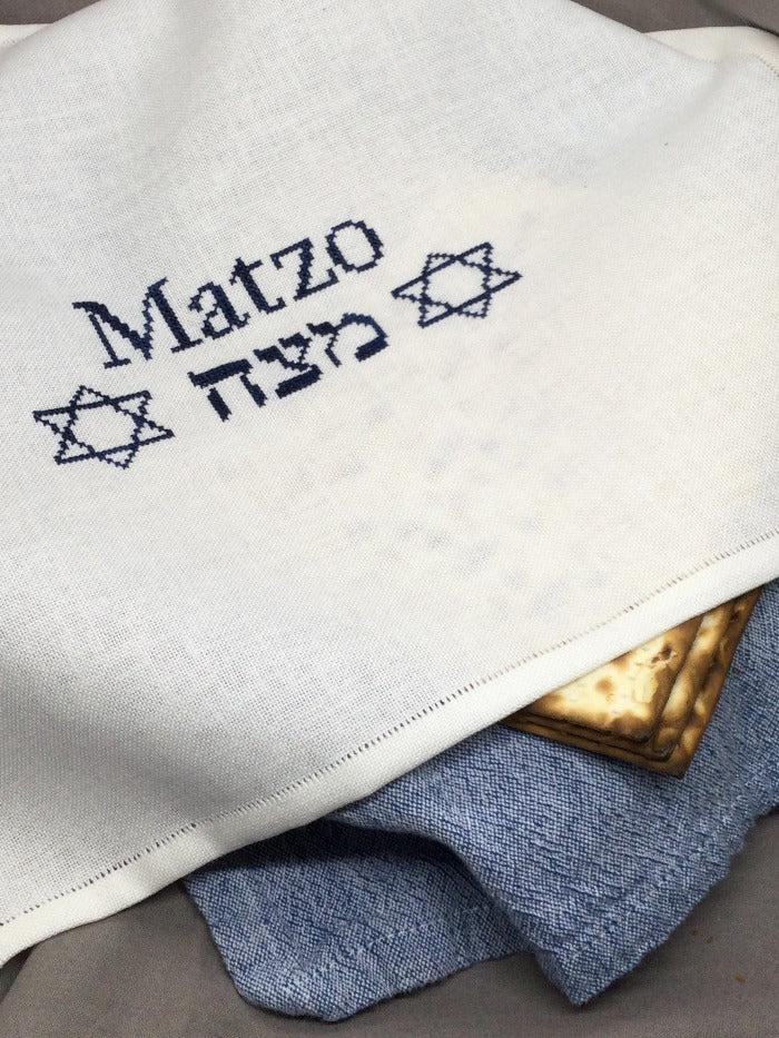 Matzo Cover - WorksByABC - Cross Stitch Pattern