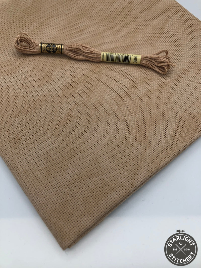 "Vintage Country Mocha" Zweigart - Cross Stitch Fabric