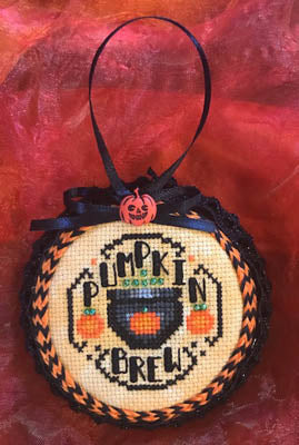Pumpkin Brew - Frony Ritter Designs - Cross Stitch Pattern
