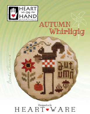 Autumn Whirligig - Heart in Hand - Cross Stitch Pattern