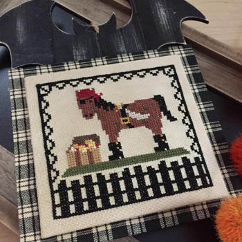 Captain Black Mane - Petal Pusher - Cross Stitch Pattern