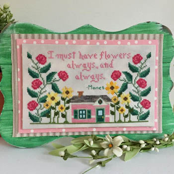 I Must Have Flowers - Petal Pusher - Cross Stitch Pattern