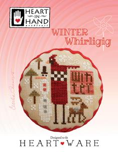 Winter Whirligig - Heart in Hand - Cross Stitch Pattern