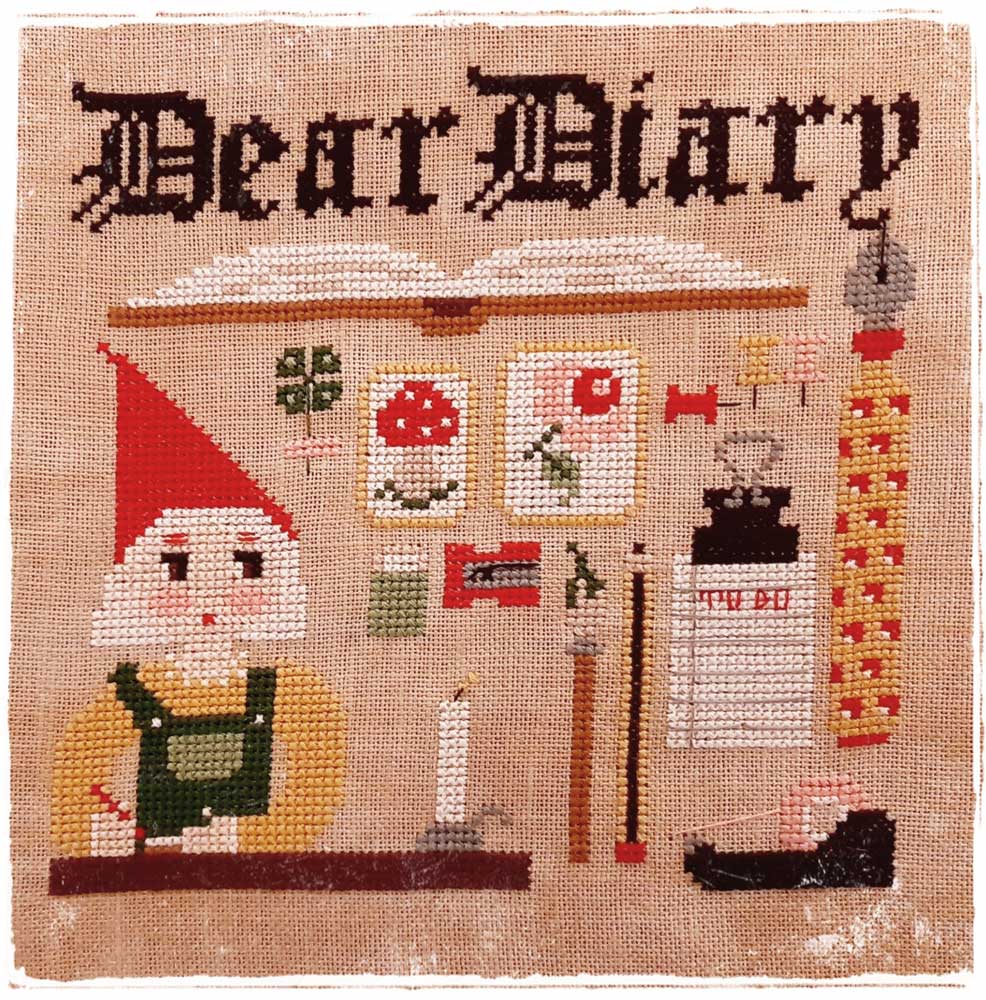 Dear Diary - Fairy Wool in the Wood - Cross Stitch Pattern
