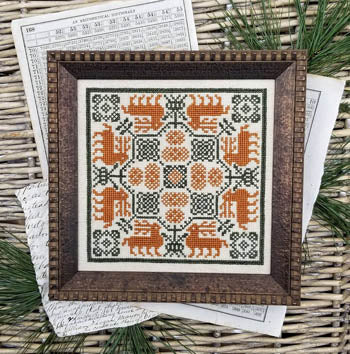 New England Reindeer - Hello From Liz Mathews - Cross Stitch Patter
