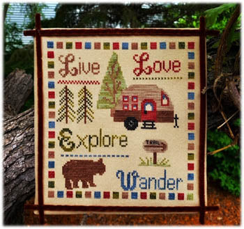 Wander & Explore - Pickle Barrel Designs - Cross Stitch Pattern