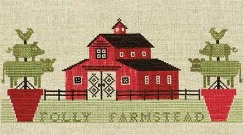 Folly Farmstead - Artful Offerings - Cross Stitch Pattern