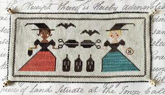 Crafty Witches - Lucy Beam Love in Stitches - Cross Stitch Pattern