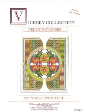 Celtic November - Vickery Collection - Cross Stitch Pattern