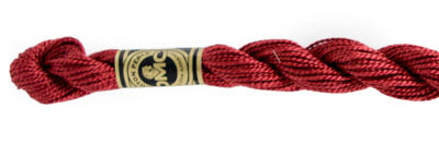 Pearl Cotton Size 5 - 221 (Very Dark Shell Pink) - DMC Embroidery Floss