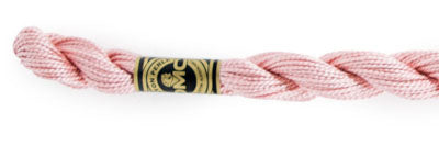 Pearl Cotton Size 5 - 224 (Very Light Shell Pink) - DMC Embroidery Floss