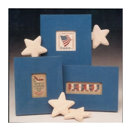 Freedom Trio - Twisted Threads - Cross Stitch Pattern