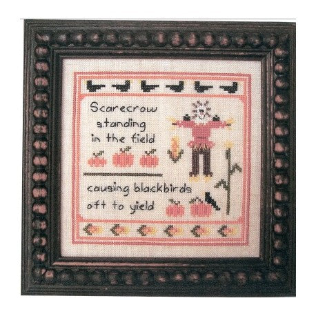 Scarecrow in the Field - Prairie Grove Peddler - Cross Stitch Pattern