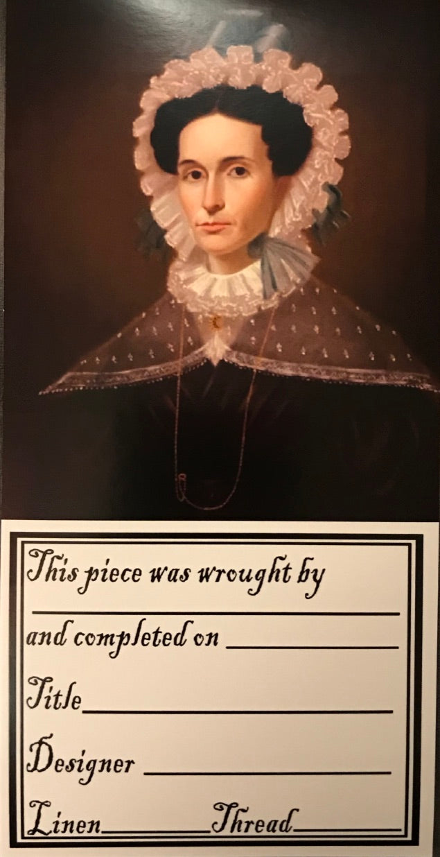 Needlework Labels: Early Portraits - Kathy Barrick