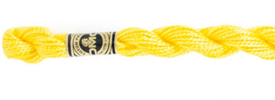Pearl Cotton Size 3 - 307 (Lemon) - DMC Embroidery Floss
