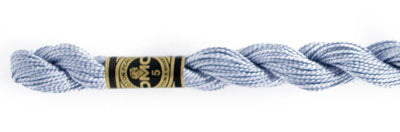 Pearl Cotton Size 5 - 318 (Light Steel Gray) - DMC Embroidery Floss