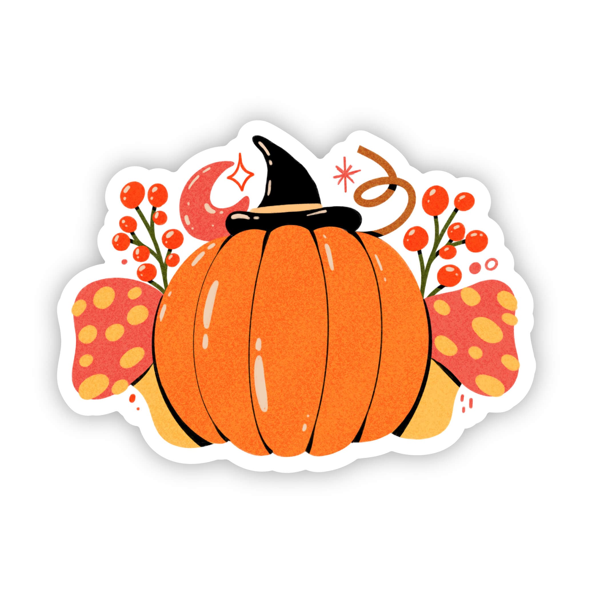 Mystic Pumpkin Sticker - Big Moods