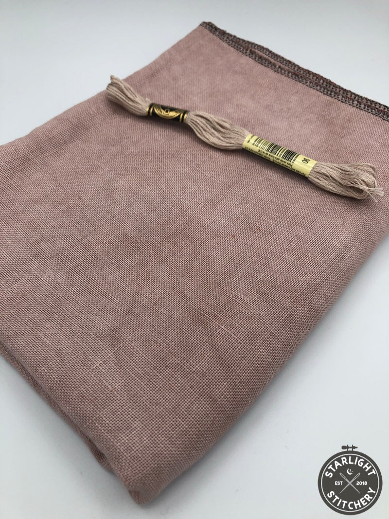 32 ct Linen "Plum Pudding" - Mountain Aire Designs - Cross Stitch Fabric