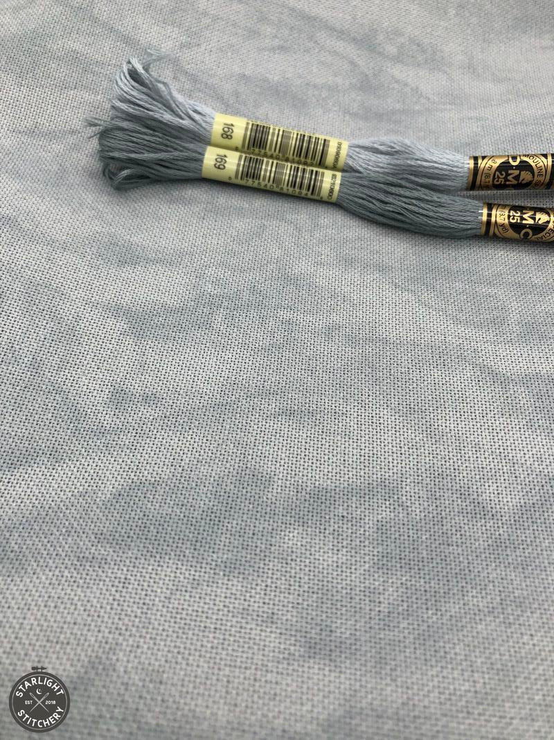 32 ct Stormy Night Zweigart Linen - Cross Stitch Fabric