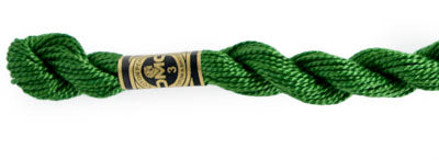 Pearl Cotton Size 3 - 3345 (Dark Hunter Green) - DMC Embroidery Floss
