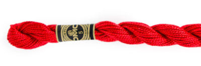 Pearl Cotton Size 5 - 349 (Dark Coral) - DMC Embroidery Floss