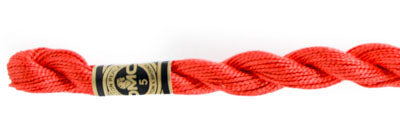 Pearl Cotton Size 5 - 350 (Medium Coral) - DMC Embroidery Floss