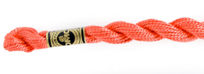 Pearl Cotton Size 3 - 351 (Coral) - DMC Embroidery Floss