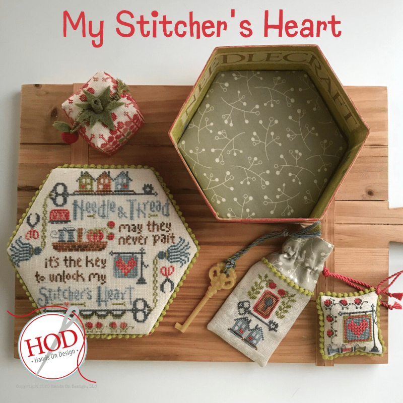My Stitcher's Heart - Hands On Design - Cross Stitch Pattern