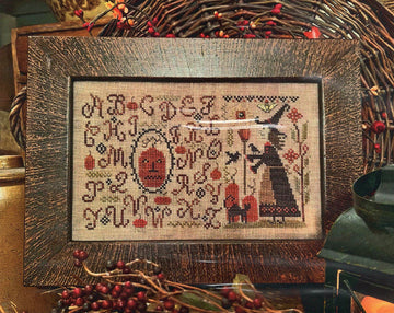 Country Spirits Collection: Witchy Stitchery - Homespun Elegance - Cross Stitch Pattern