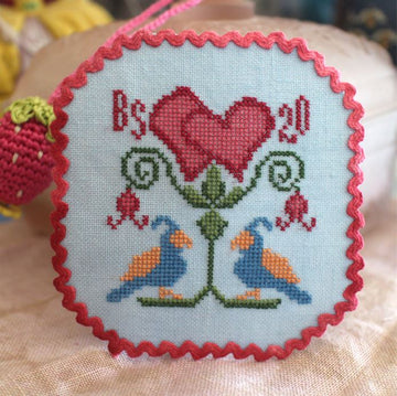 Love Birds - Bendy Stitchy Designs - Cross Stitch Pattern