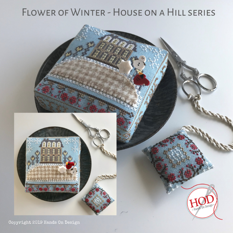 Flower of Winter (House on a Hill #3) - Hands On Design - Cross Stitch Pattern