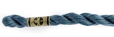 Pearl Cotton Size 5 - 413 (Dark Pewter Gray) - DMC Embroidery Floss