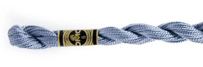 Pearl Cotton Size 5 - 414 (Dark Steel Gray) - DMC Embroidery Floss