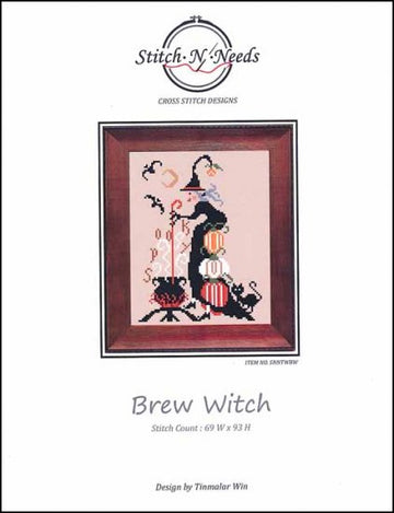 Brew Witch - Stitch-N-Needs - Cross Stitch Pattern